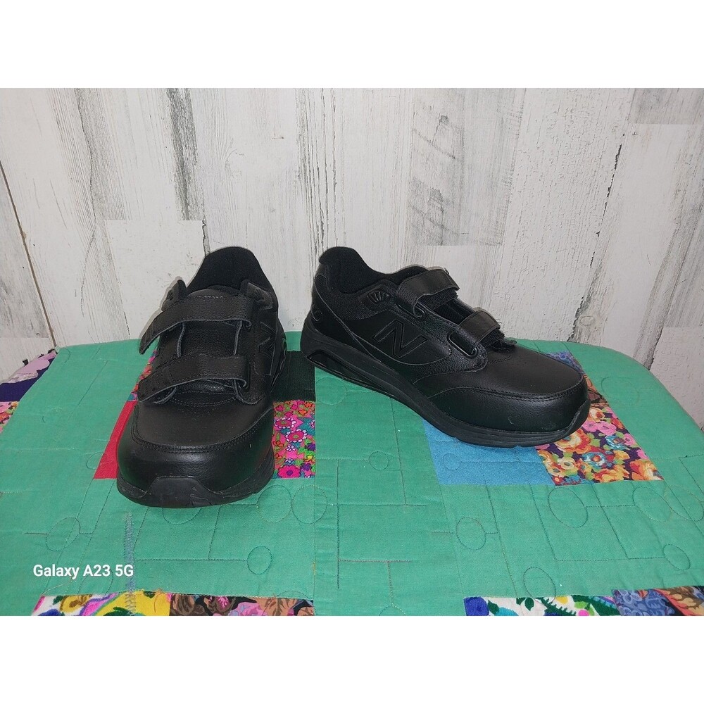 New Balance 928v3 Shoes Mens 9 6E Black Hook & Loop Walking Sneakers MW928HB3